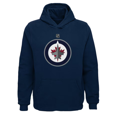 Winnipeg Jets Youth - Primary Logo NHL Hooded
