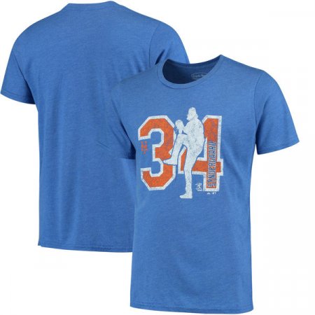 New York Mets - Noah Syndergaard Threads Player Silhouette MLB T-Shirt
