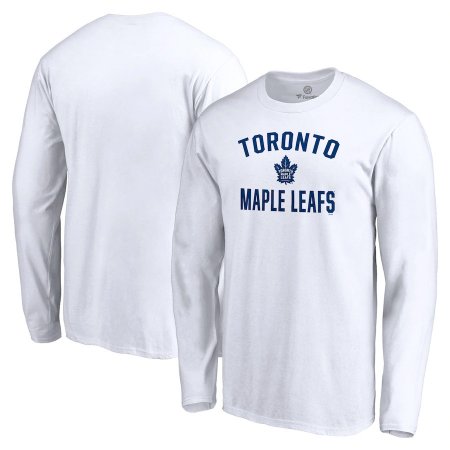 Toronto Maple Leafs - Victory Arch White NHL Long Sleeve T-Shirt