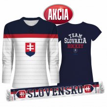 Slovakia Girl - Action 1 Fan set Jersey + T-shirt + Scarf