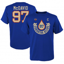 Edmonton Oilers Youth - Connor McDavid 2023 Heritage Classic NHL T-Shirt