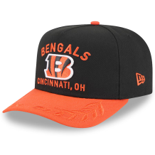 Cincinnati Bengals - 2025 Draft 9Fifty Black NFL Czapka