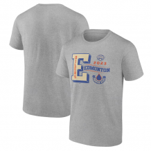 Edmonton Oilers - 2023 Heritage Classic Wordmark NHL T-Shirt