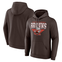 Cleveland Browns - Geometric Chrome NFL Sweatshirt