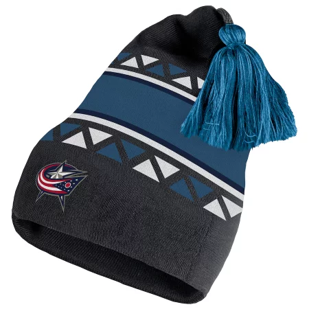 Columbus Blue Jackets - Reverse Retro Pom NHL Knit Hat