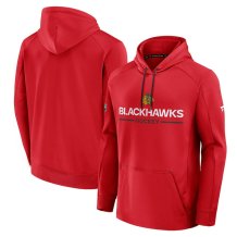 Chicago Blackhawks - 2026 Authentic Pro Rink Red NHL Mikina s kapucňou