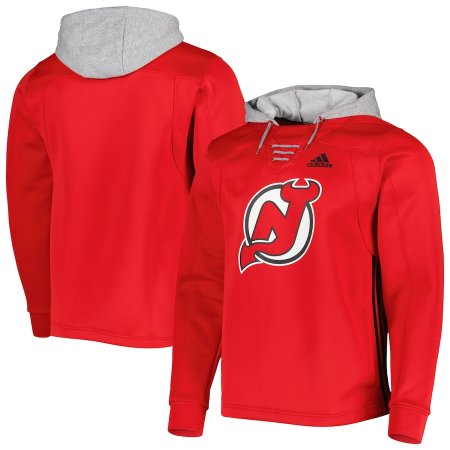 New Jersey Devils - Skate Lace Primeblue NHL Bluza s kapturem