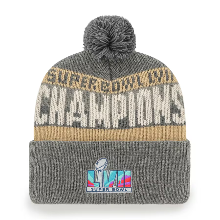 Kansas City Chiefs - Super Bowl LVII Champs Split NFL Knit hat