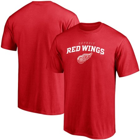 Detroit Red Wings - Team Logo Lockup NHL Tshirt