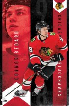 Chicago Blackhawks - Connor Bedard NHL Plakat