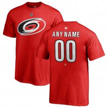 Carolina Hurricanes - Team Authentic NHL T-Shirt mit Namen und Nummer