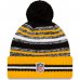 Pittsburgh Steelers - 2021 Sideline Home NFL zimná čiapka