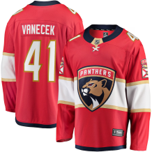 Florida Panthers - Vitek Vanecek Home Breakaway NHL Jersey