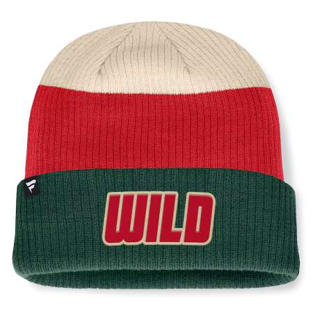 Minnesota Wild - Retro Colorblock NHL Czapka zimowa