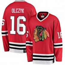 Chicago Blackhawks - Eddie Olczyk Retired Breakaway NHL Trikot