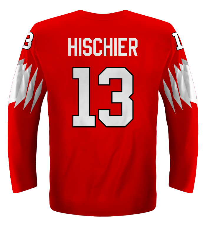 Switzerland - Nico Hischier 2018 World Championship Replica Fan Jersey ::  FansMania