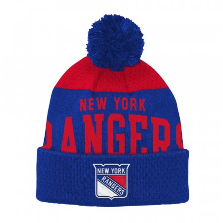 New York Rangers Youth - Stretchark NHL Knit Hat
