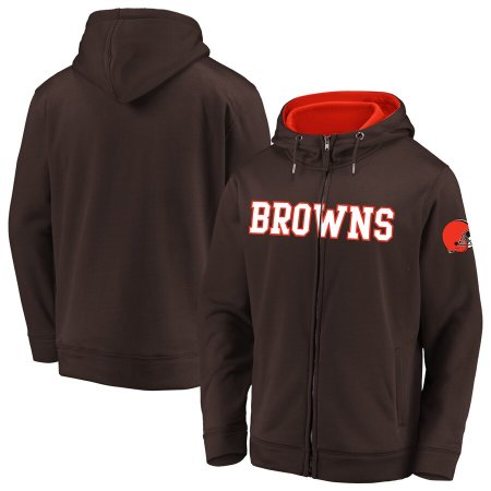 Cleveland Browns - Run Game Full-Zip NFL Mikina s kapucí