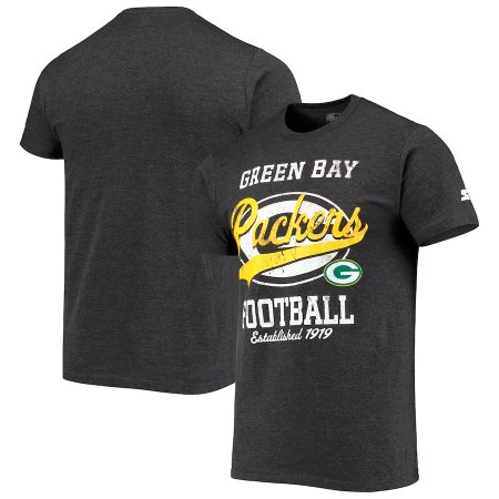 Green Bay Packers - Starter Black Blitz NFL T-Shirt
