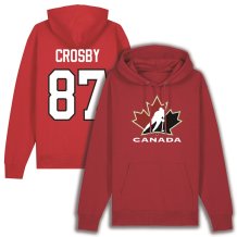 Kanada Hockey Sidney Crosby Red Bluza s kapturem