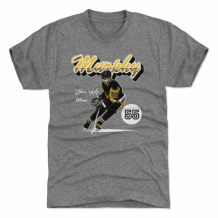 Pittsburgh Penguins - Larry Murphy Retro Script Gray NHL T-Shirt
