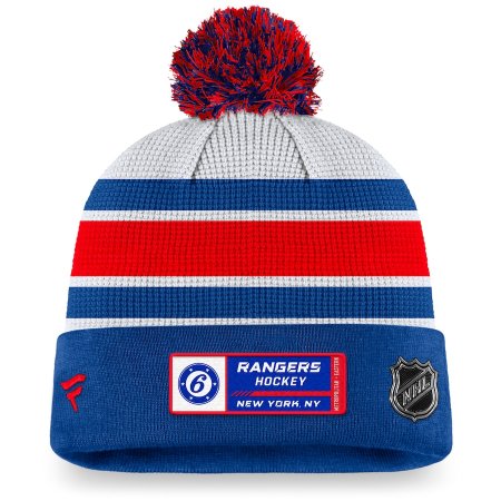 New York Rangers - Authentic Pro Draft NHL Zimná čiapka