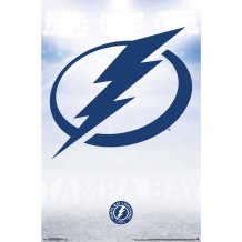 Tampa Bay Lightning - Logo NHL Plakat