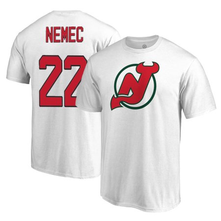 New Jersey Devils - Simon Nemec 2nd Draft Pick White NHL Tričko