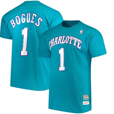 Muggsy Bogues - Charlotte Hornets Retro NBA Tričko