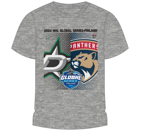 2024 NHL Global Series Dětské - Dallas Stars vs. Florida Panthers Matchup NHL Tričko