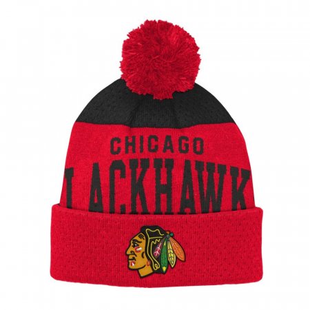 Chicago Blackhawks Ddziecięca - Stretchark NHL Czapka zimowa