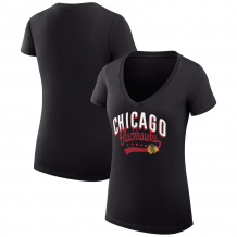 Chicago Blackhawks Womens - Filigree Logo NHL T-Shirt