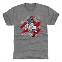 New York Rangers - Igor Shesterkin Stripes Gray NHL T-Shirt