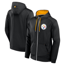 Pittsburgh Steelers - Defender Full-zip NFL Bluza z kapturem