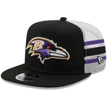 Baltimore Ravens - Stripe Trucker 9Fifty NFL Czapka