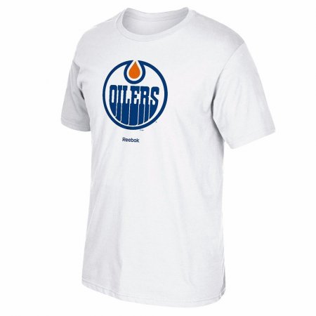 Edmonton Oilers - Primary Logo NHL T-Shirt - Size: S/USA=M/EU