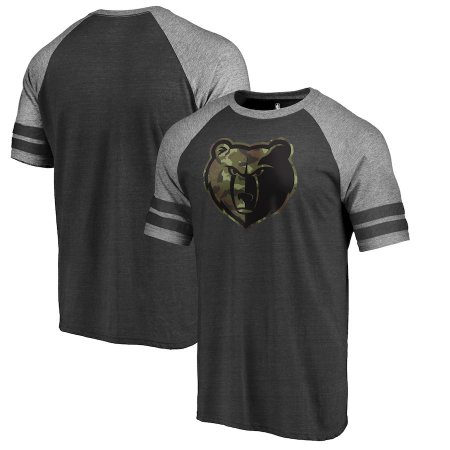 Memphis Grizzlies - Prestige Camo 2-Stripe NBA T-shirt