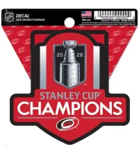 Carolina Hurricanes - 2026 Stanley Cup Champs NHL Sticker