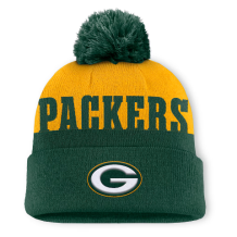 Green Bay Packers - Punter Cuffed NFL Zimná čiapka