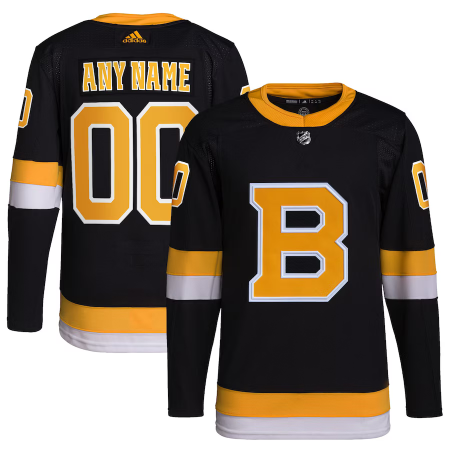 Boston Bruins - Adizero Authentic Pro Alternate NHL Trikot/Name und Nummer