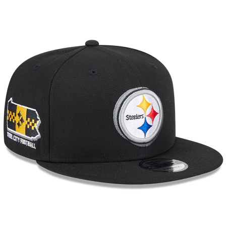 Pittsburgh Steelers - 2024 Draft Black 9Fifty NFL Cap