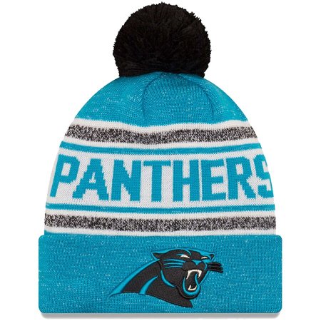 Carolina Panthers Youth - Toasty Cover Pom NFL Knit Hat