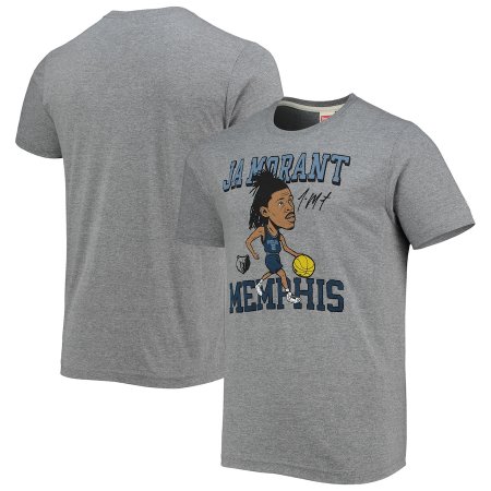 Memphis Grizzlies - Ja Morant Caricature NBA T-shirt - Size: XXL/USA=3XL/EU
