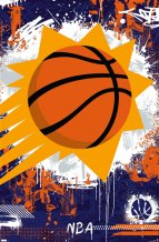 Phoenix Suns - Maximalist NBA Plakat