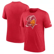 Tampa Bay Buccaneers - Rewind Logo Heather Maroon NFL T-Shirt