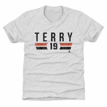 Anaheim Ducks Dziecięcy - Troy Terry Font White NHL Koszulka