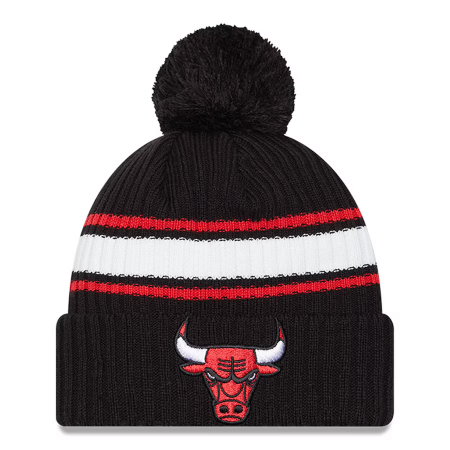 Chicago Bulls - White Stripe NBA Wintermütze