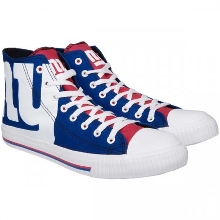 New York Giants - Big Logo High Top NFL Sneakers