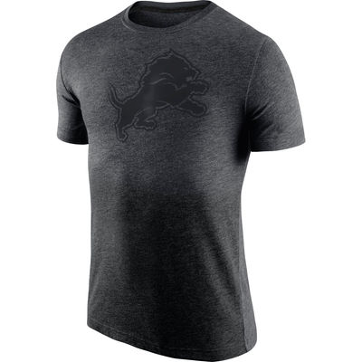 Detroit Lions - Gridiron Grey Tri-Blend NFL T-Shirt