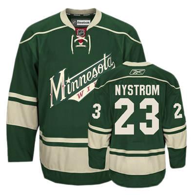 Minnesota Wild - Eric Nystrom Third NHL Dres